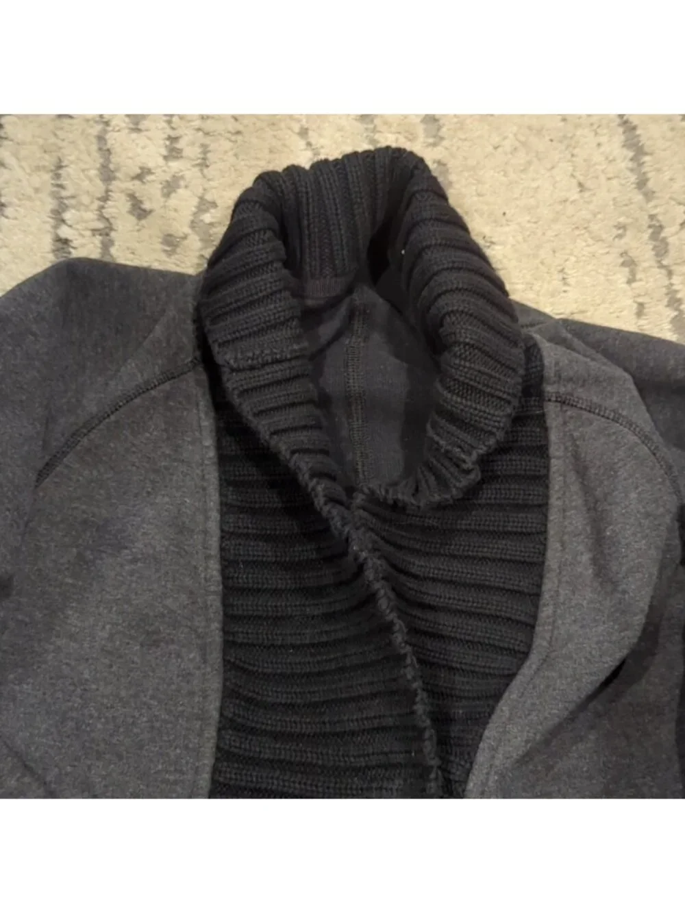 Lululemon Bliss Break Wrap Heathered Black / Black / Black